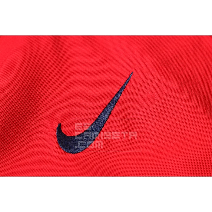 Camiseta Polo del Paris Saint-Germain 20/21 Rojo y Azul - Haga un click en la imagen para cerrar